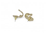 Ear stud for pendants 15x14x11mm gold