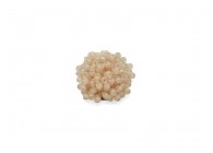 Cabochon stud Seed beads 16mm salmon pink