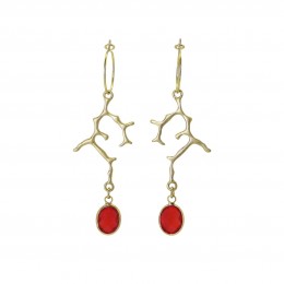 Inspiration Earring Coral O440