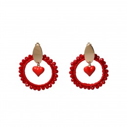 Inspiration Earring Roses are Red O578