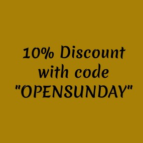 10% Discount Online Open Sunday