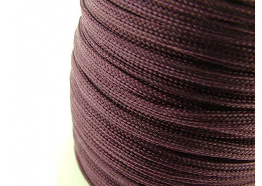 synth cord 3mm d.purple