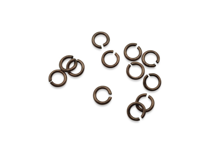 O-ring (jumpring) 4/0.7mm antique copper