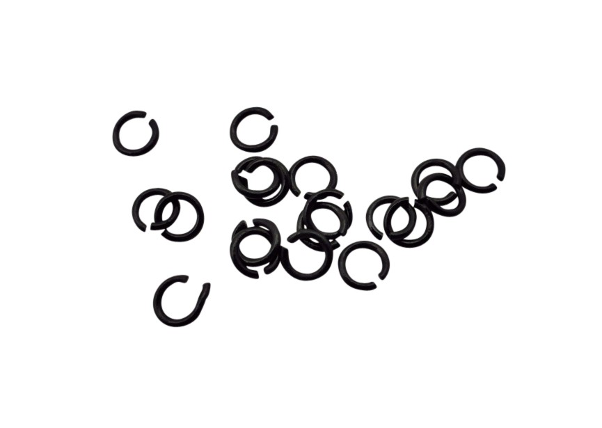 O-ring 4/0.7mm git zwart