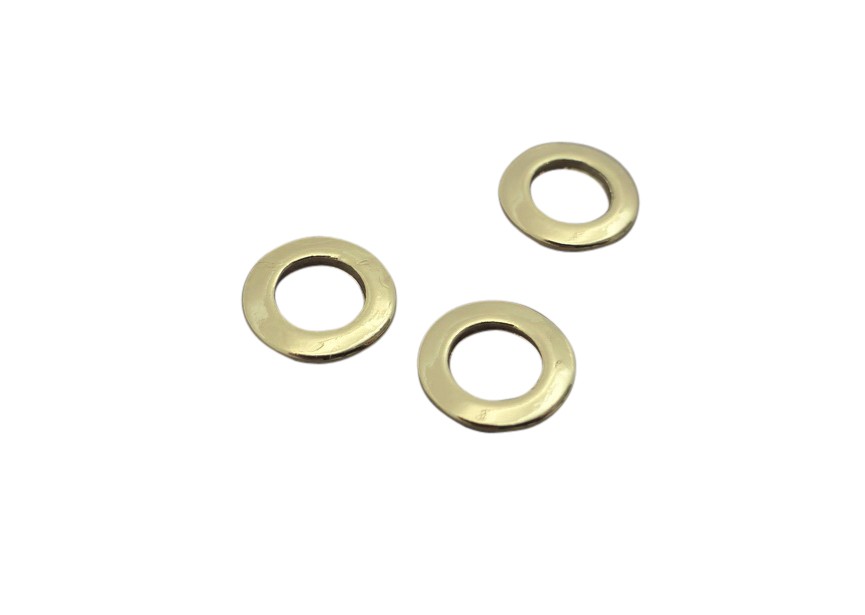 Spacer 9x1.5mm gold