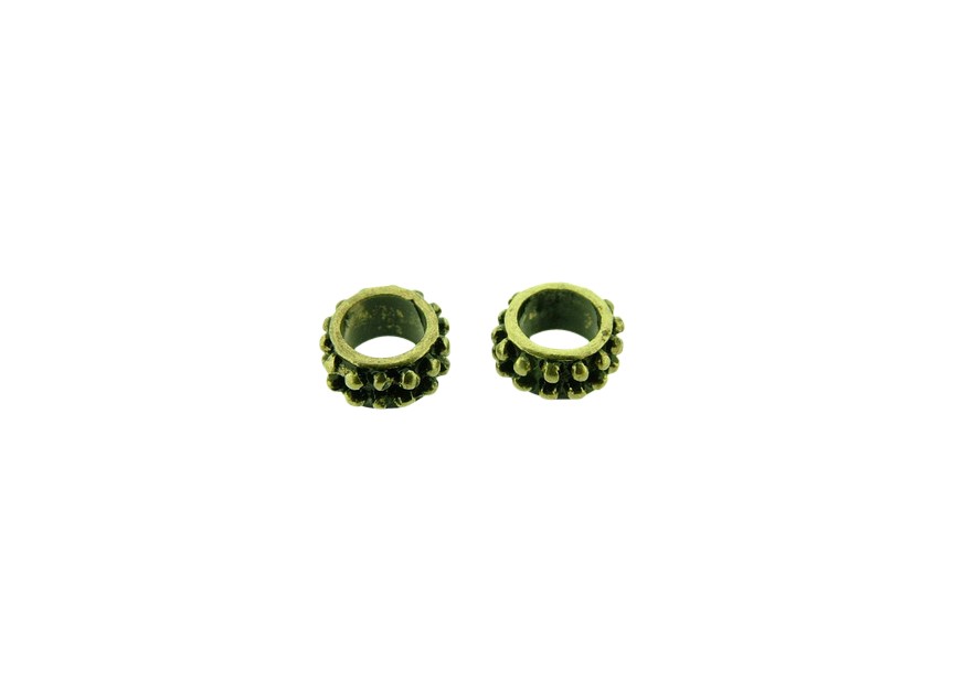 spacer ring 7x3mm antique gold