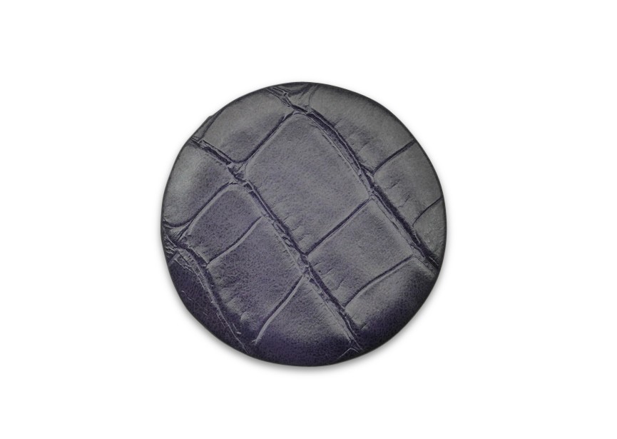 Workable element PU leather 40mm purple