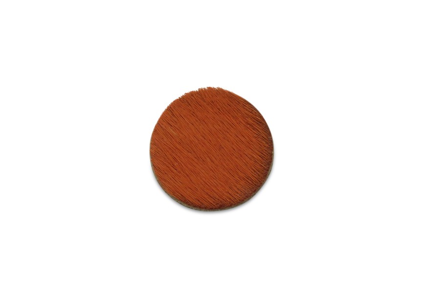 Workable element leather 20mm orange