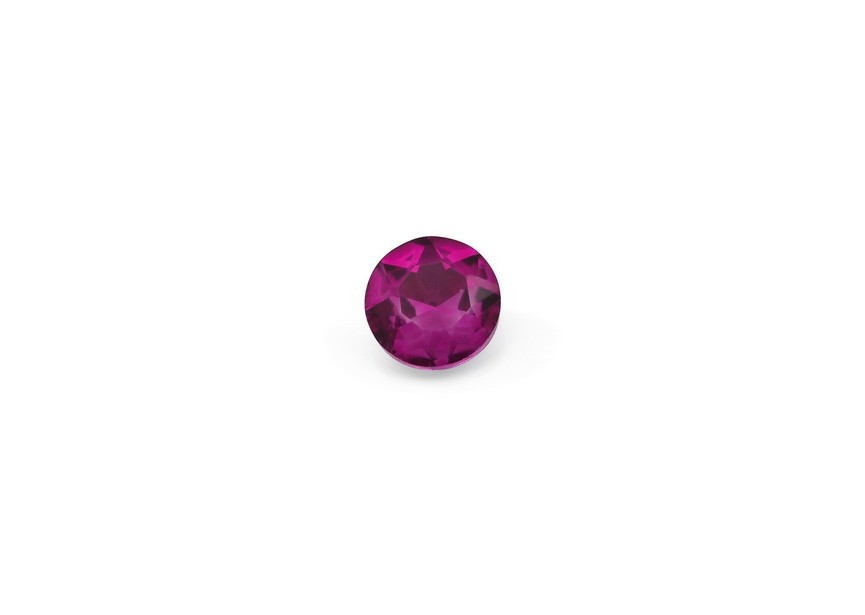 Crystal for glueing 8mm dark pink
