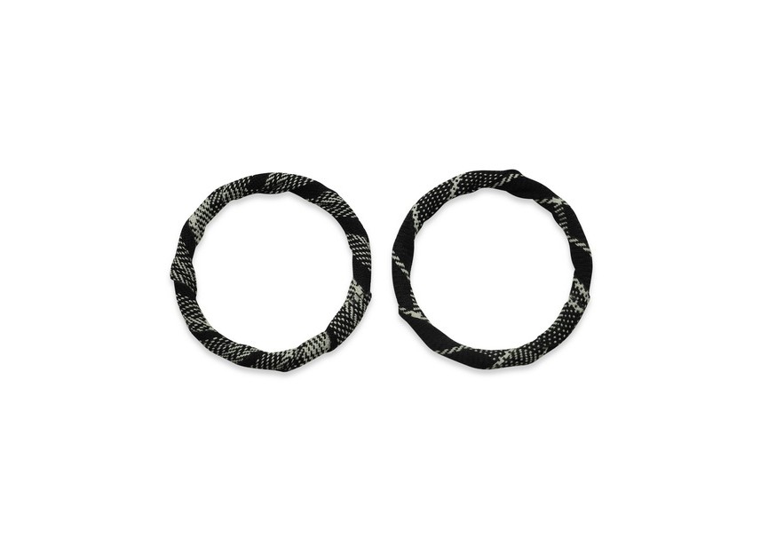 Links / Connectors textile tartan 37mm black