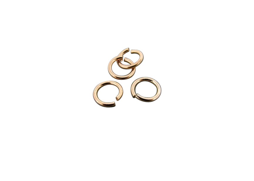 O-ring 7 mm rosé gold