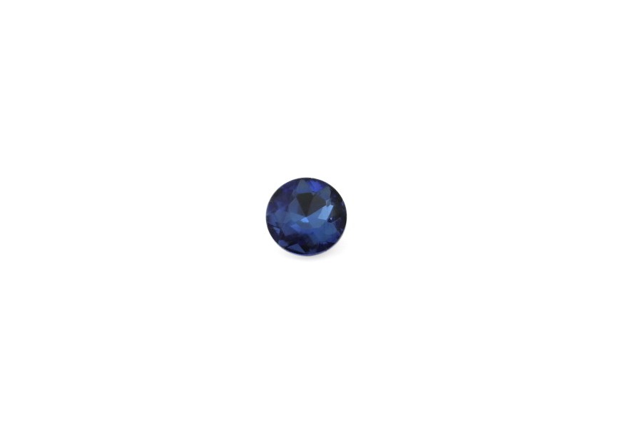 Crystal plaksteen 8mm midden blauw