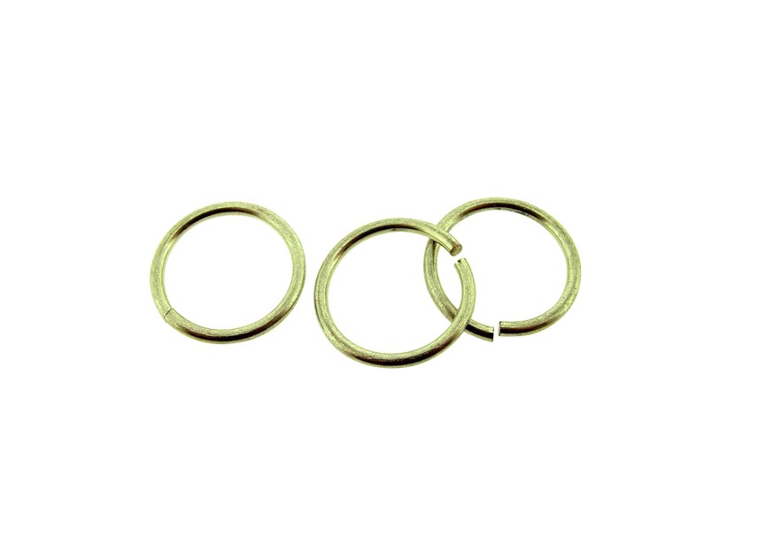 O-ring 16mm/1.5mm thick, silver antique