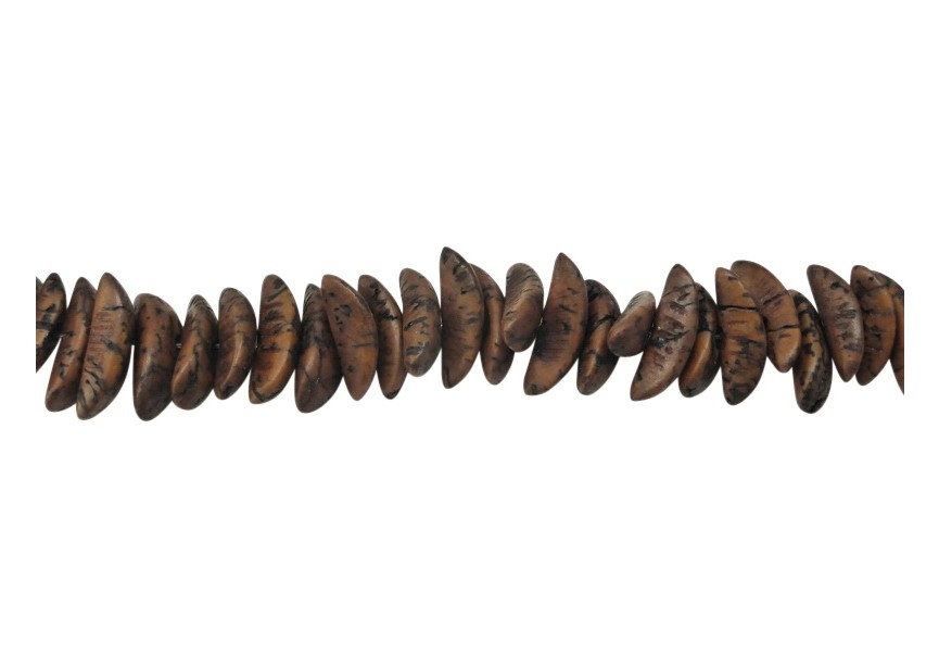 Salwag Beads ,4x15,brown