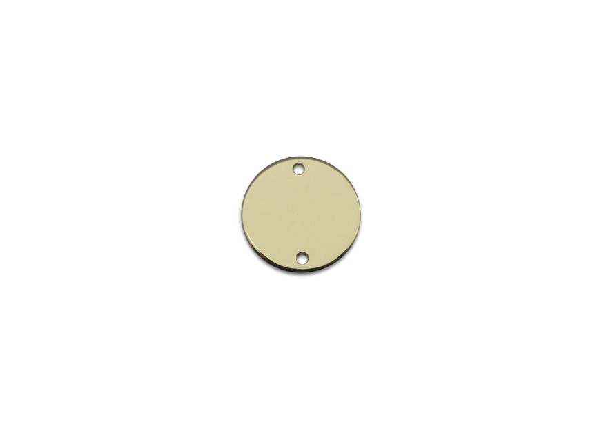 spacer 15x1mm gold