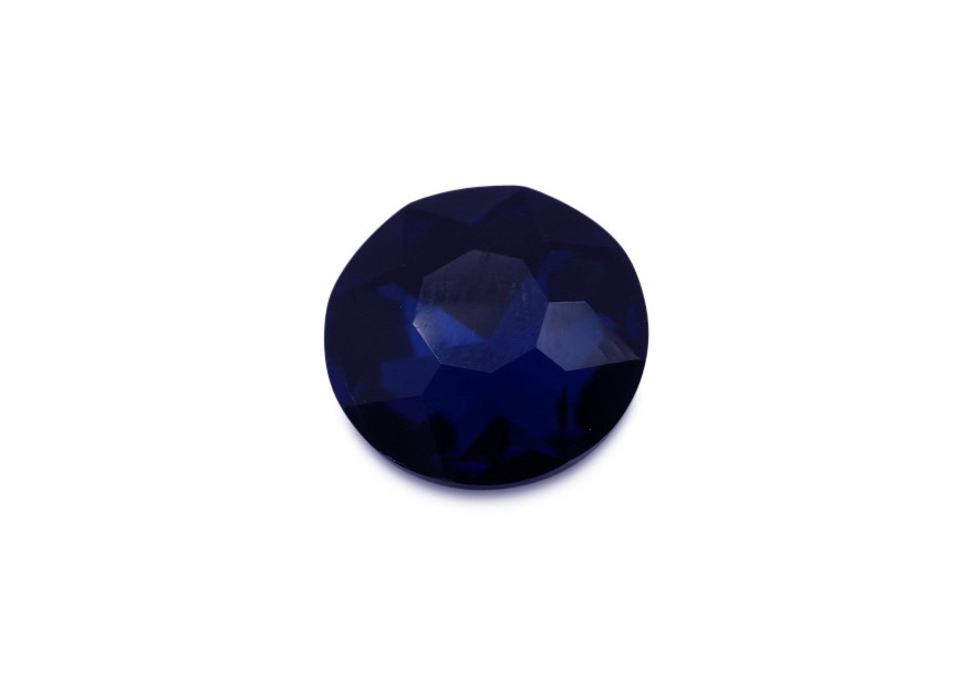 Crystal plaksteen 14mm D blauw