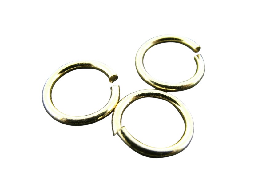 O-ring 12mm/1.5mm dikte,goud