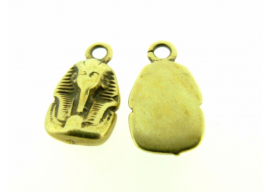 Hanger farao 17mm oud goud