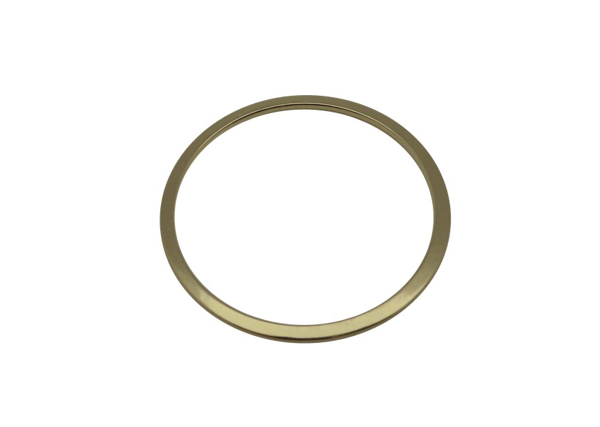 tussenstuk cirkel 36mm goud