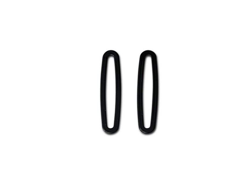 Link oval 42x10.3 mm black