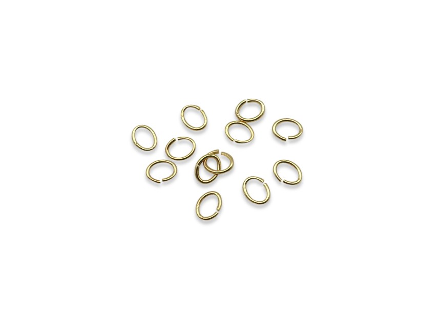 Oval O-ring 6.8/0.9mm gold