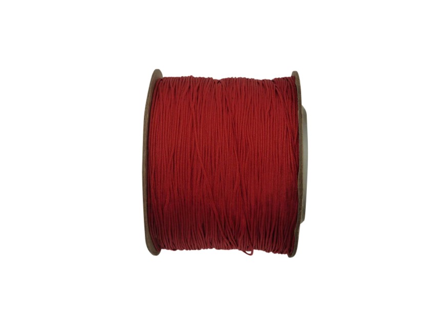 Corde polyester 0.4mm 130m rouge