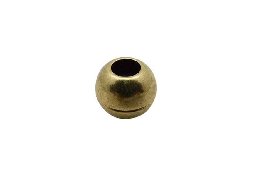 clasp magnet (6mm) 14mm antique gold