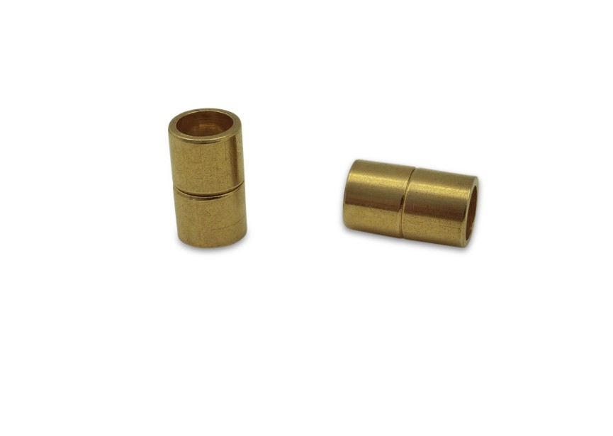 Clasp magnet 14x8/6.2mm gold